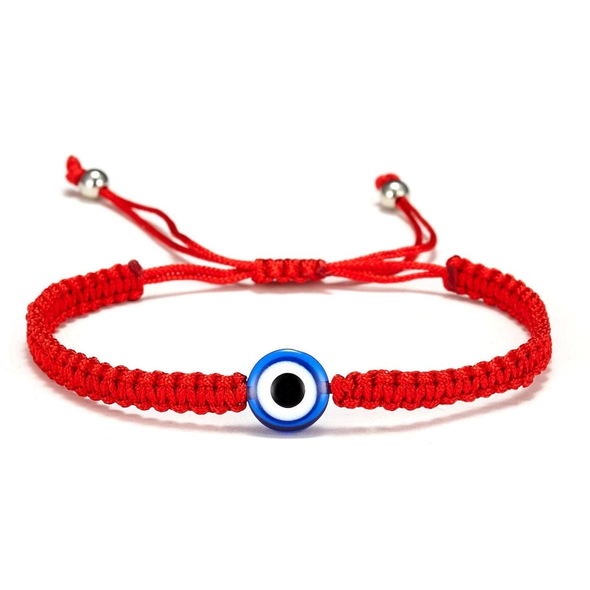 Pulsera Roja de Protección con Ojo Turco 🧿