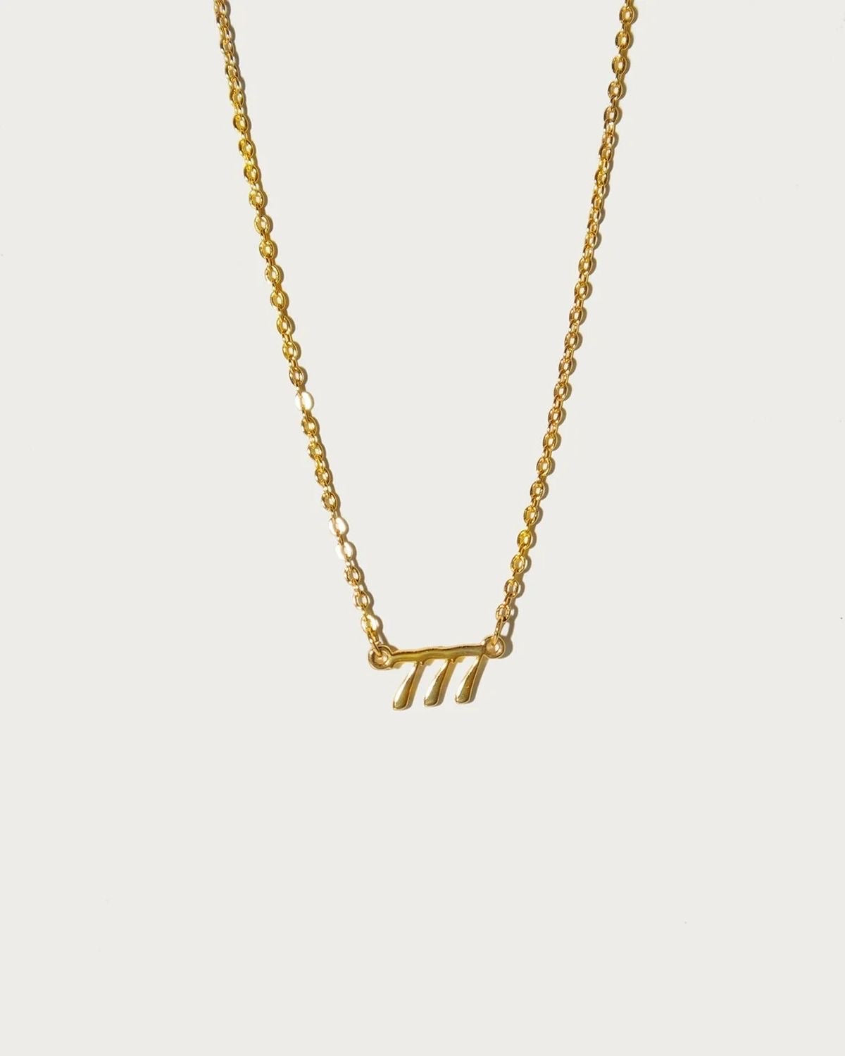 Collar Número Angelical 777