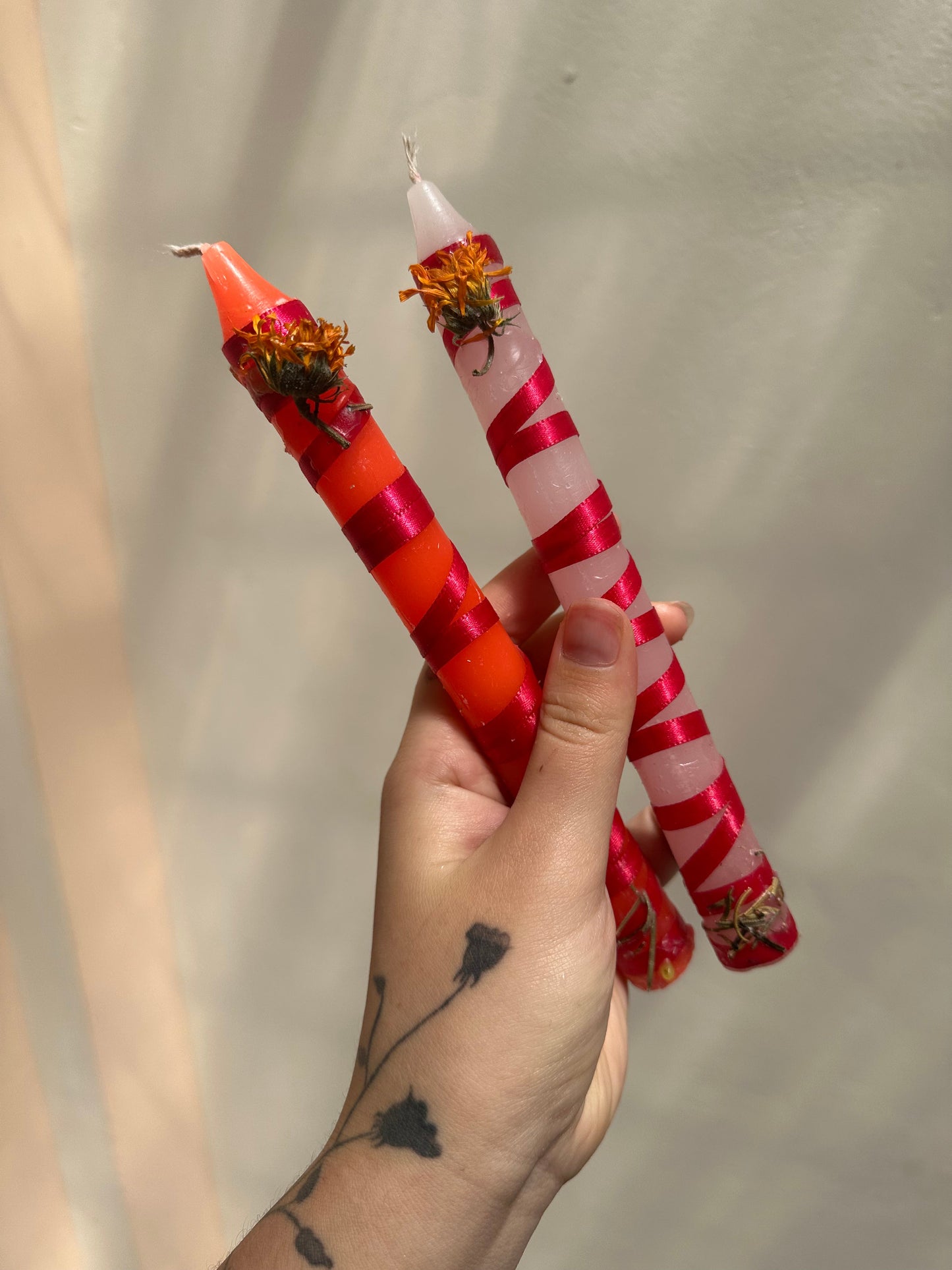 Vela del Mensaje de Amor 💌 (paquete de 2)