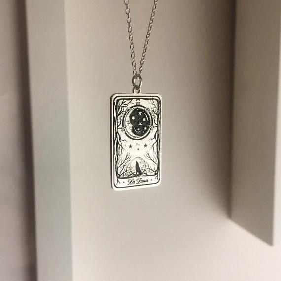 Collar de La Luna 🌜 (Carta Tarot)